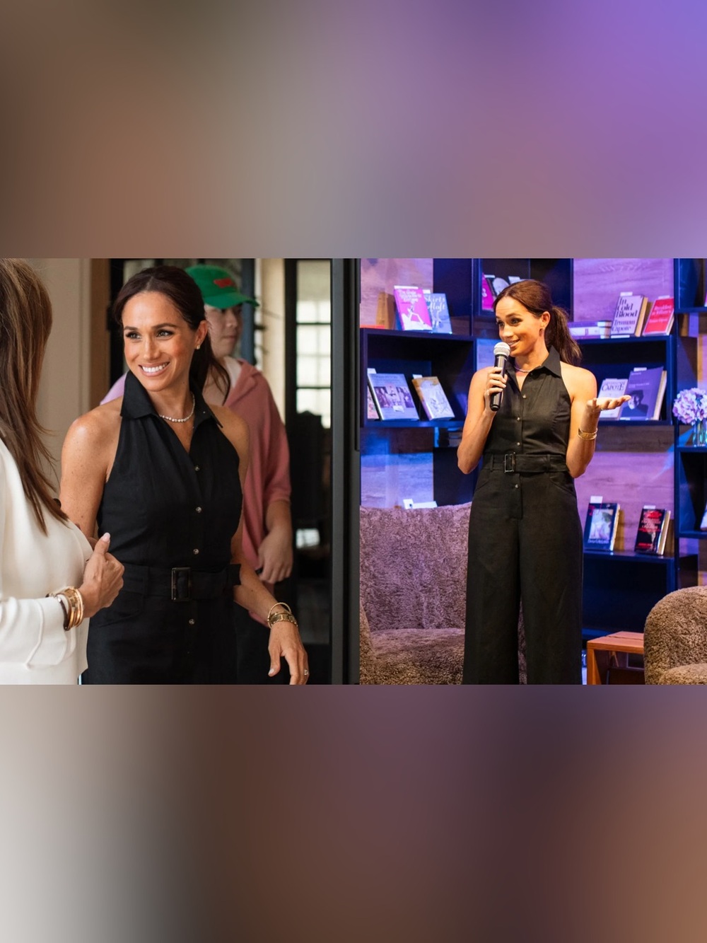 NWT Club Monaco Mango Halterneck Jumpsuit ASO Meghan Markle